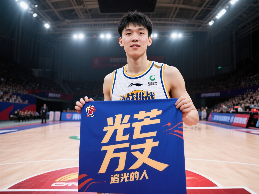 南京男篮祝福林葳:追光少年终将闪耀未来 战胜挑战:光芒终将万丈
南京男篮对林葳