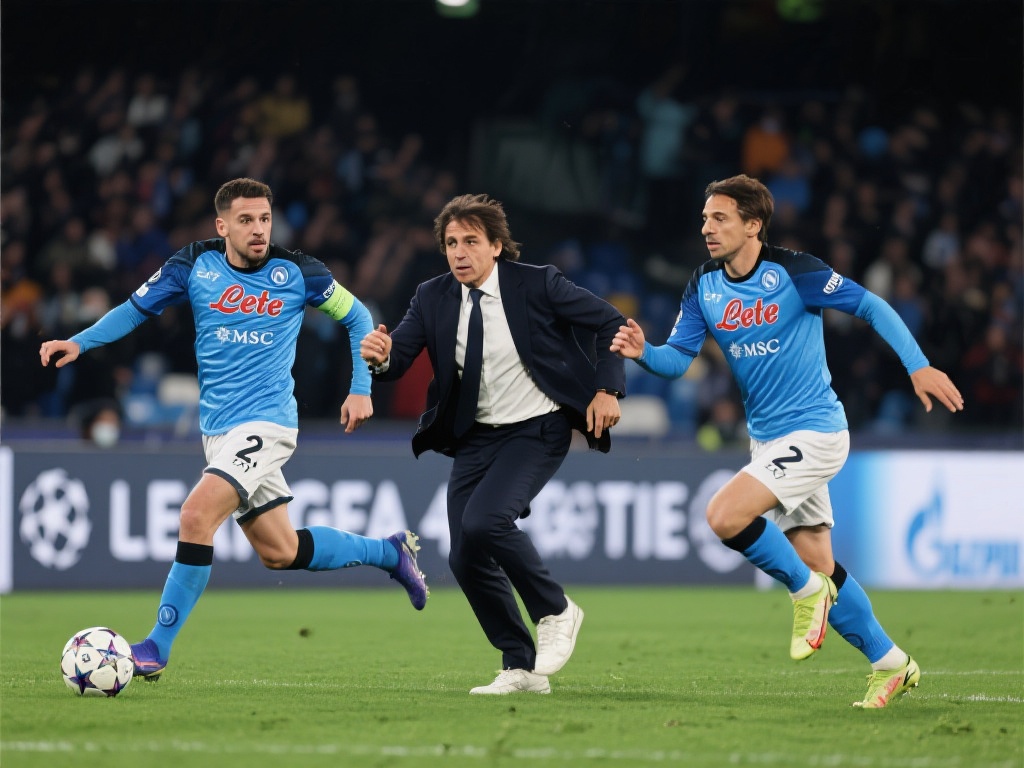 冠军教头孔蒂✨ 那不勒斯全队激情抛主帅庆夺冠 不仅仅是在国内联赛,那不勒斯在欧洲赛场同