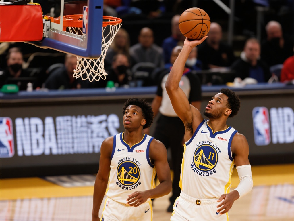 勇士替补低迷难支撑 库明加穆迪合砍9中0 作为被勇士寄予厚望的年轻球员,库明加和穆